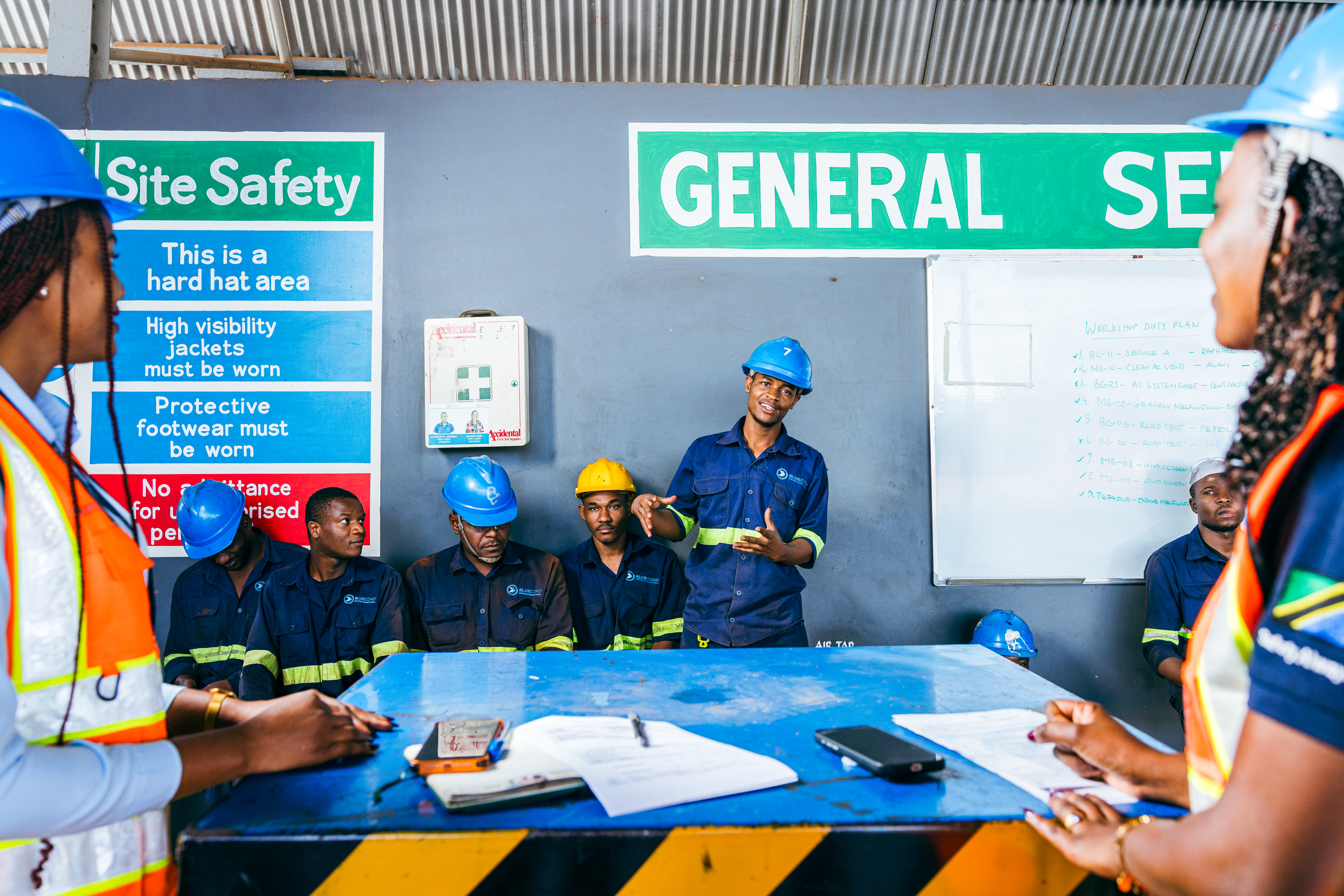 Blue Coast QHSE in logistics operations
